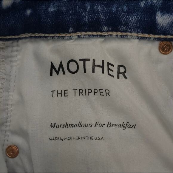 MOTHER The Tripper Jeans Marshmallows For Breakfast - Picture 10 of 14